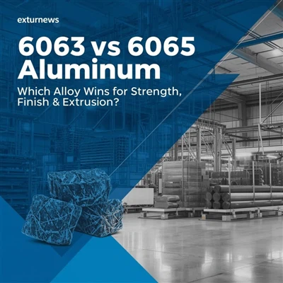 6063 vs 6065 aluminium: Hvilken legering vinder for styrke, finish og ekstrud...